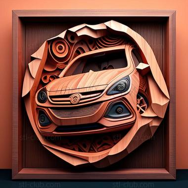 3D мадэль Opel Adam (STL)